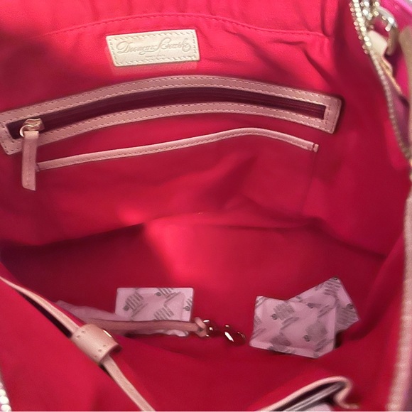 Dooney & Bourke Pink Nylon Tote - Picture 3 of 7